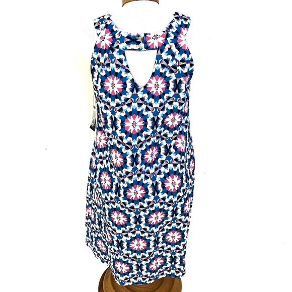 NWT Crown & Ivy “Bali Adventure” Linen Blend Dress - Picture 5 of 7